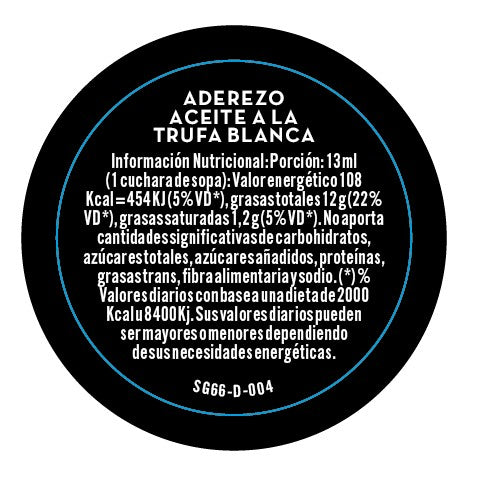 ACEITE A LA <br>TRUFA BLANCA