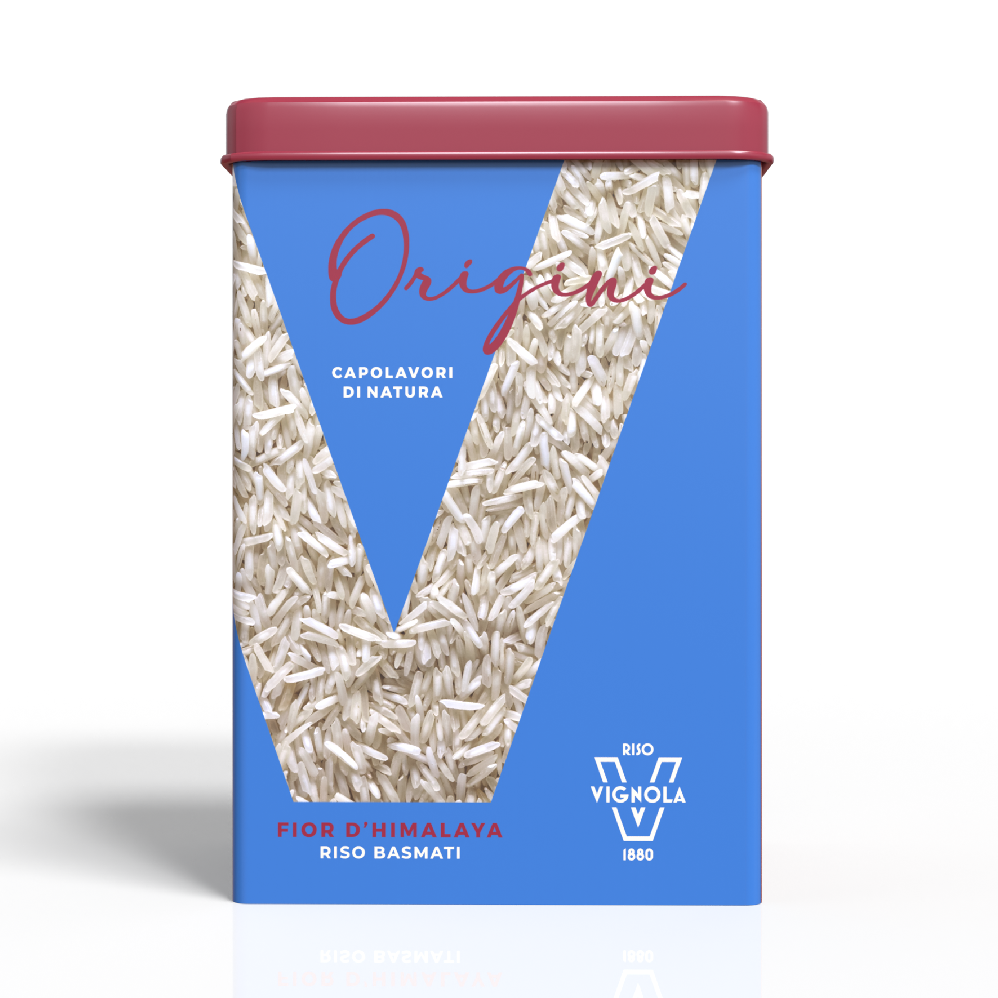 Arroz basmati importado lata Vignola Italia