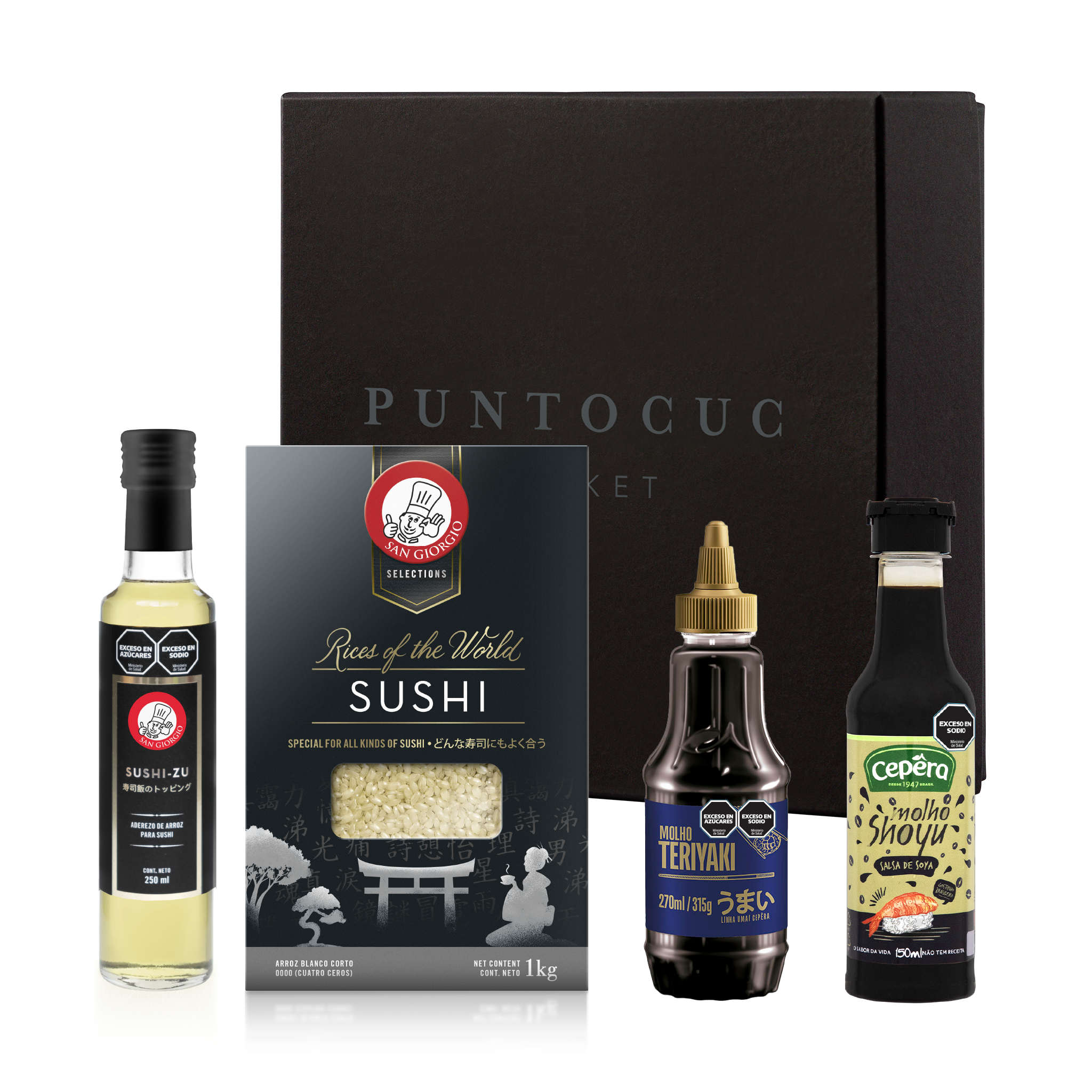 Box regalo sushi importada Puntocuc