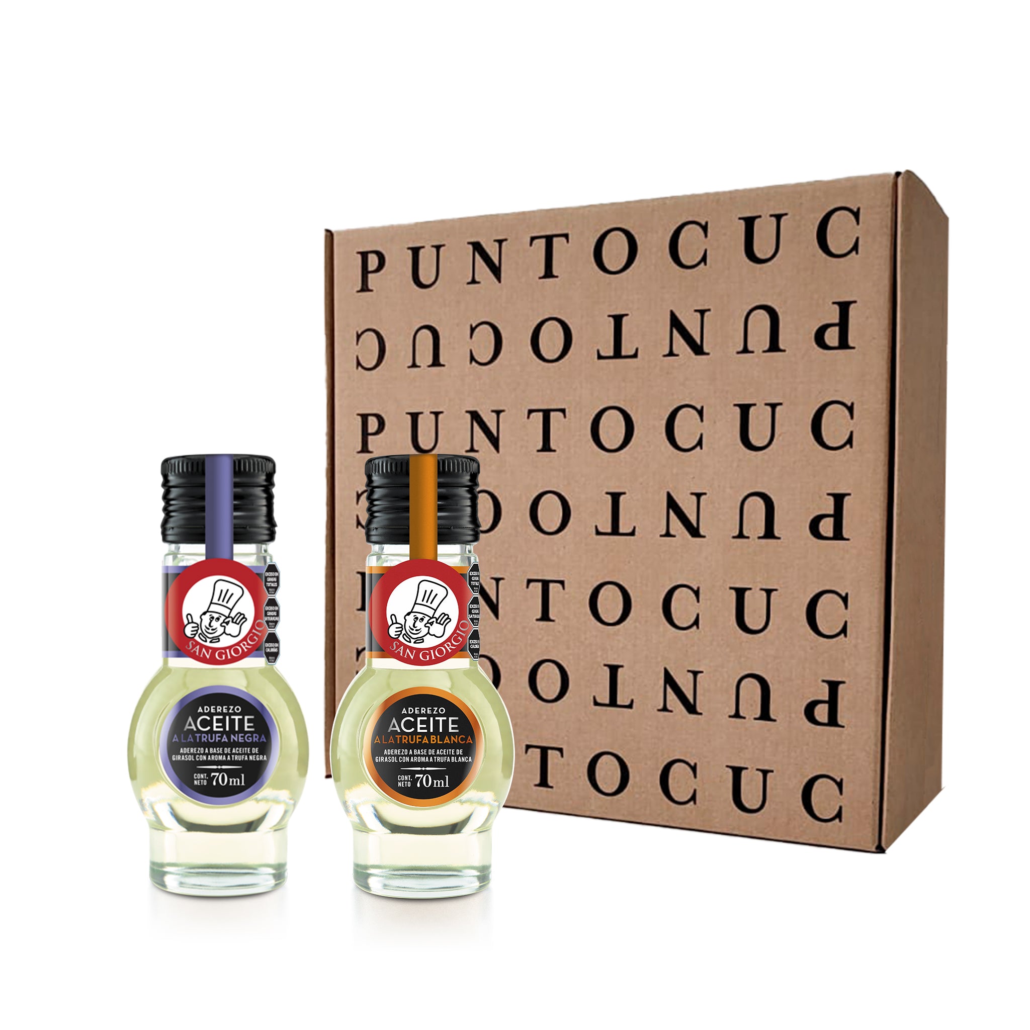 Box aceites a la trufa blanca y trufa negra San Giorgio gourmet
