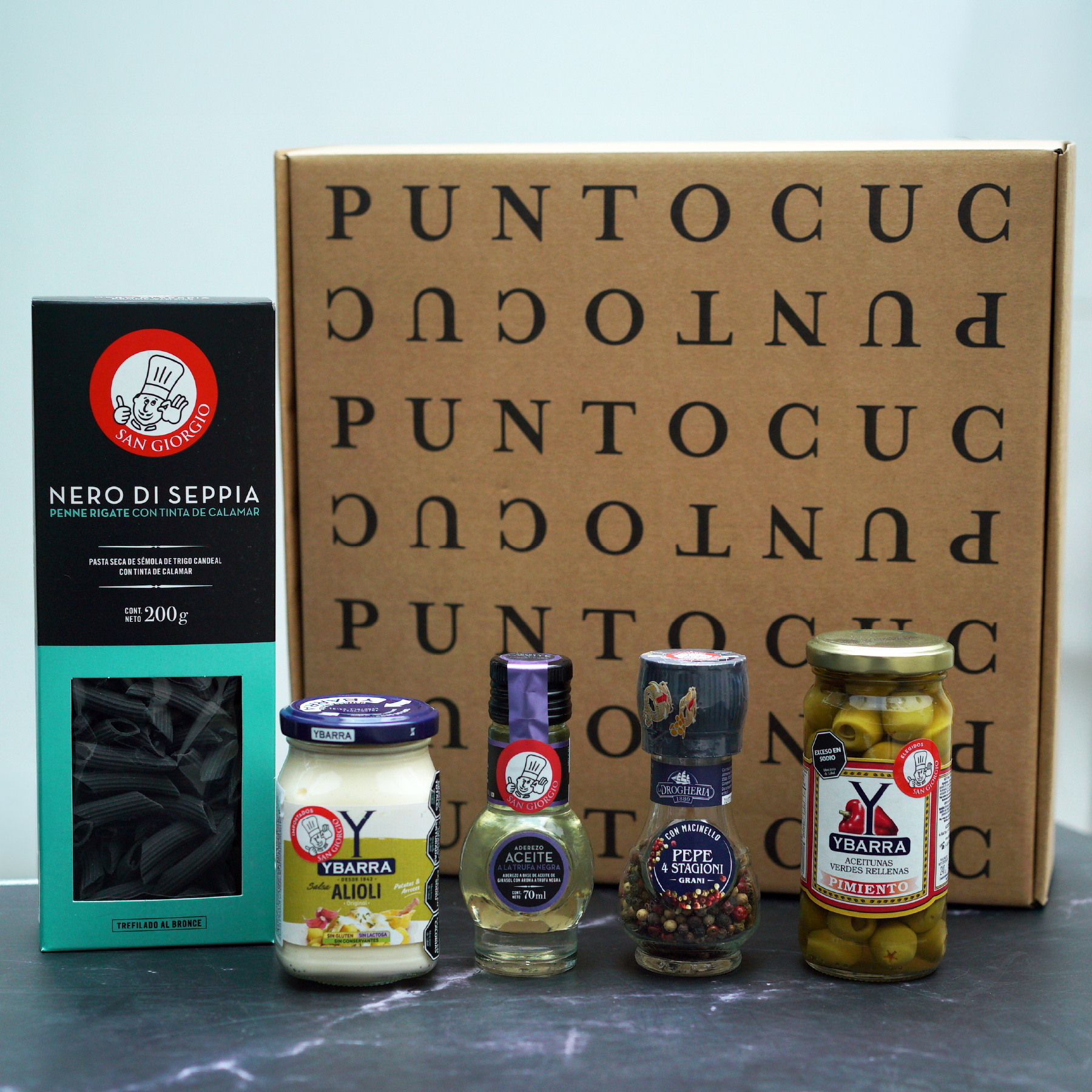 Box craft trufados y nero di seppia importados 