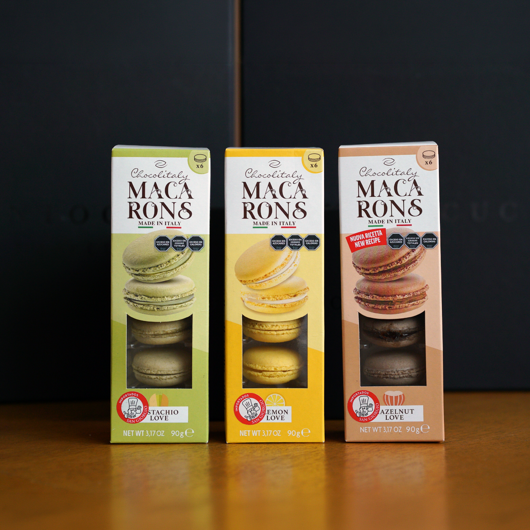 Macarons sabores surtidos