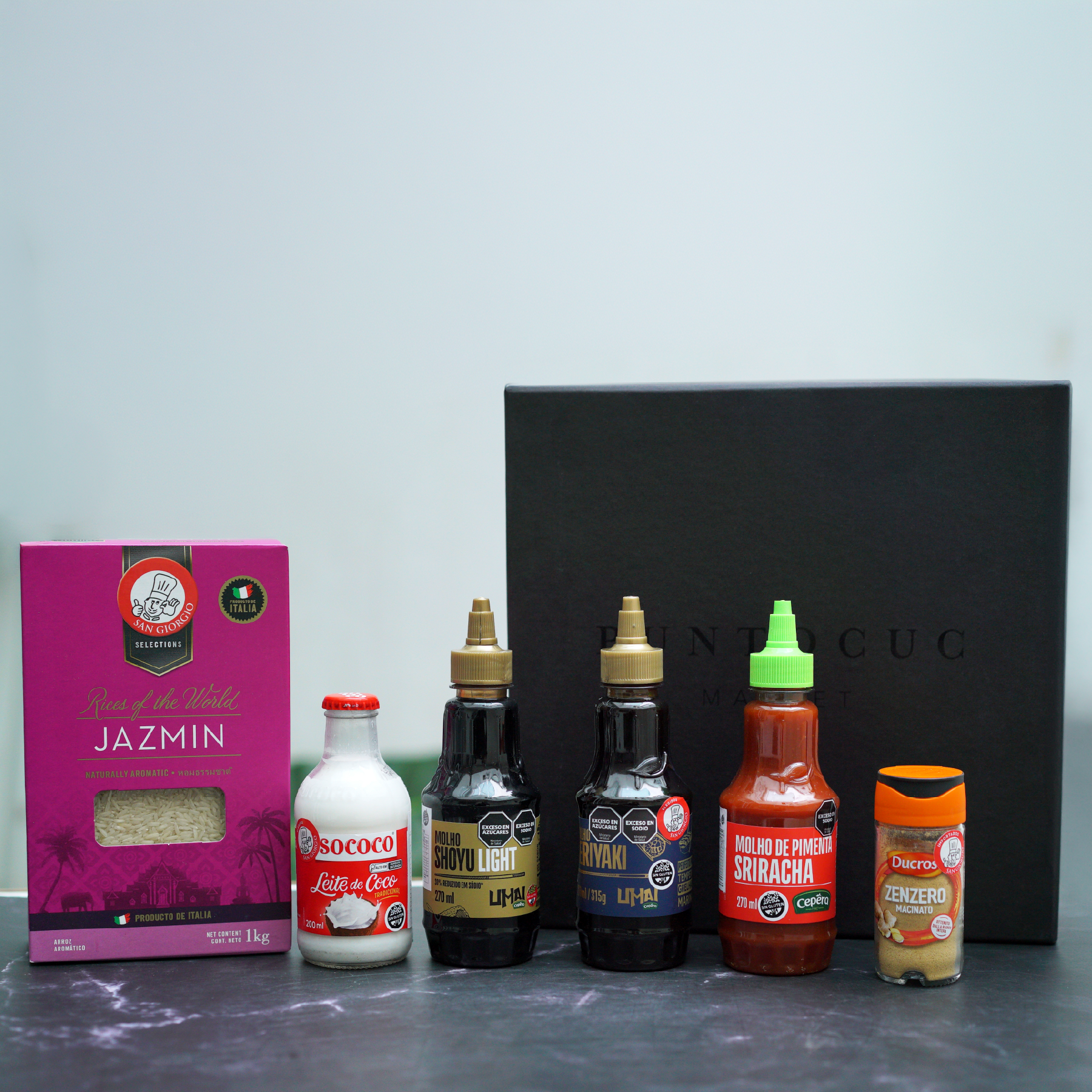 Box regalo sabores Thai importado