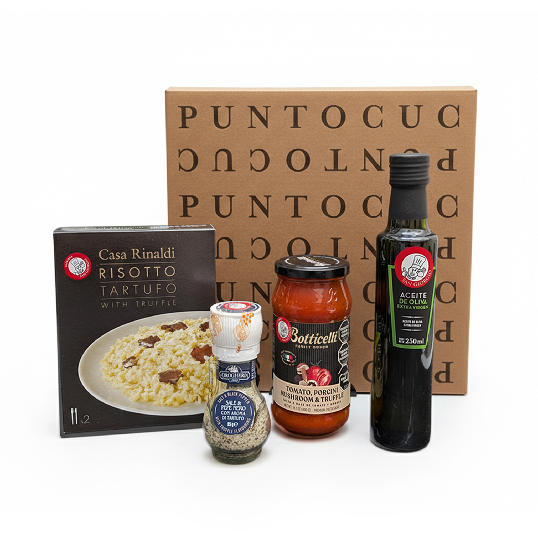 Caja regalo risotto importado gourmet italiano 