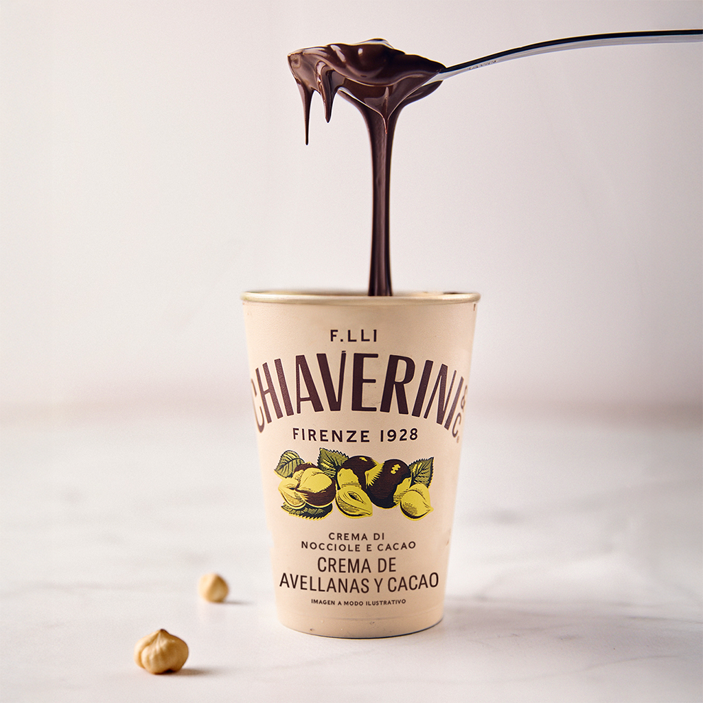 Crema de avellanas y cacao tipo Nutella italiana gourmet