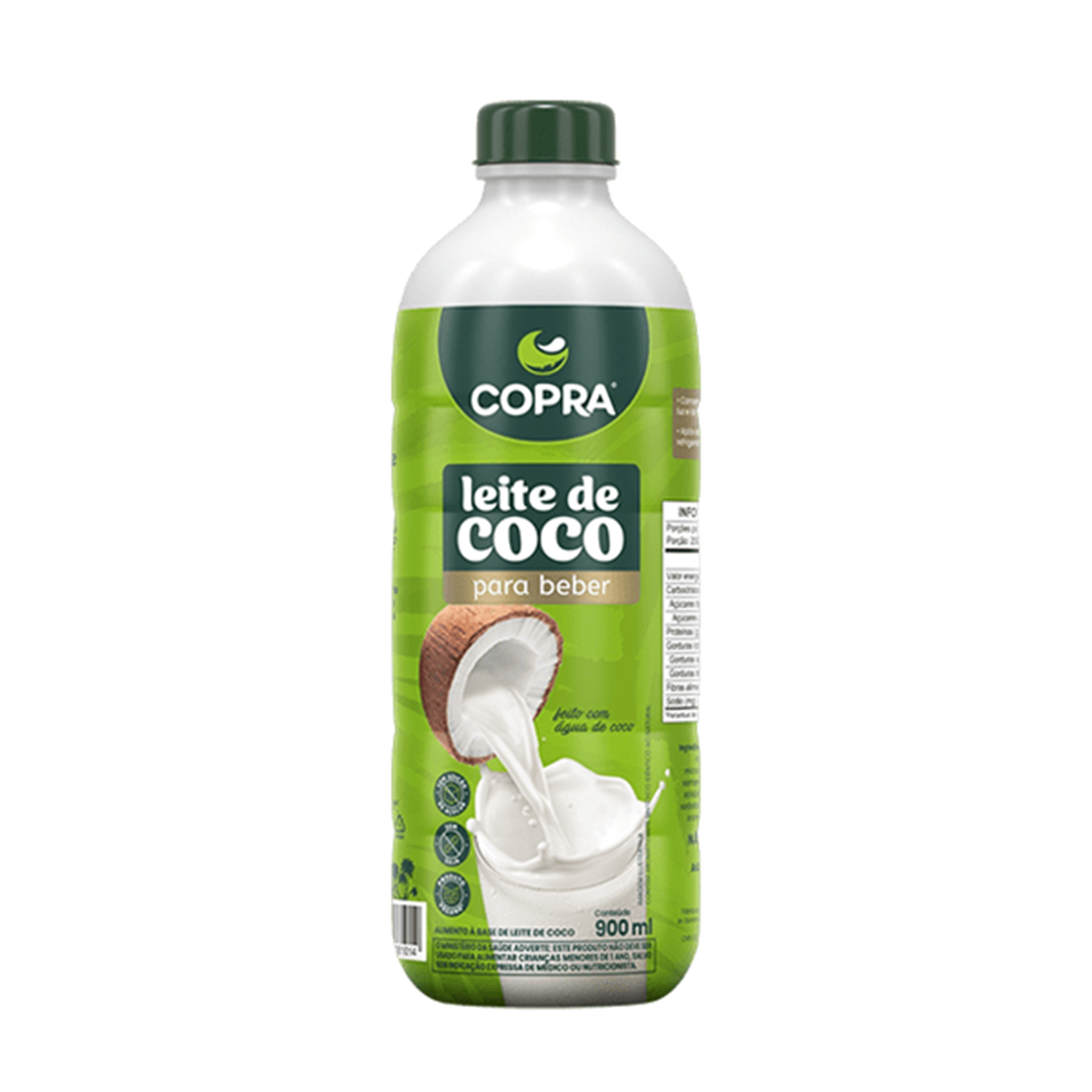 Leche de coco bebible 900mL Brasil Copra