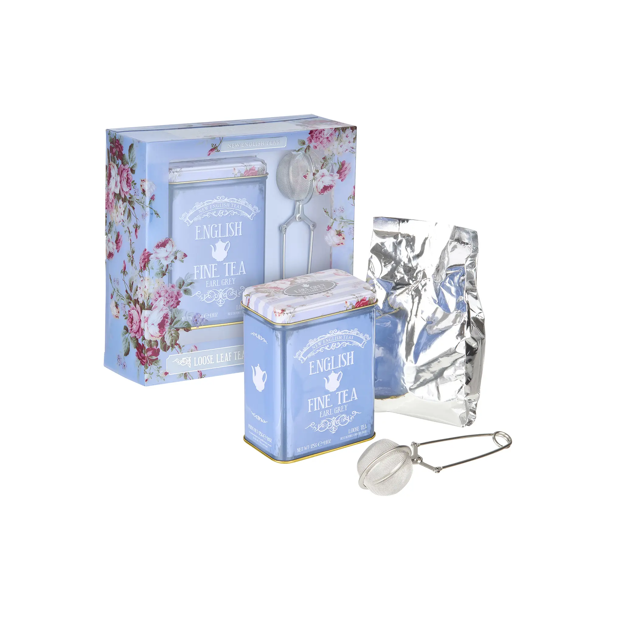 Kit te importado en hebras earl grey con infusor