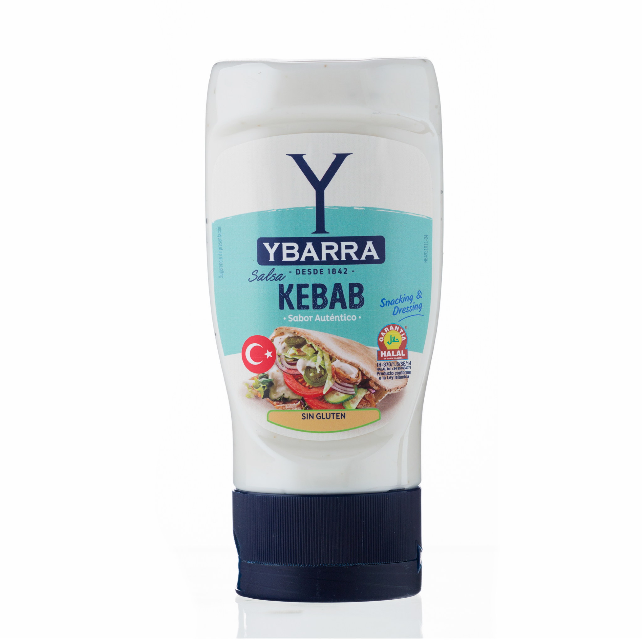 Salsa para kebab y shawarma Ybarra