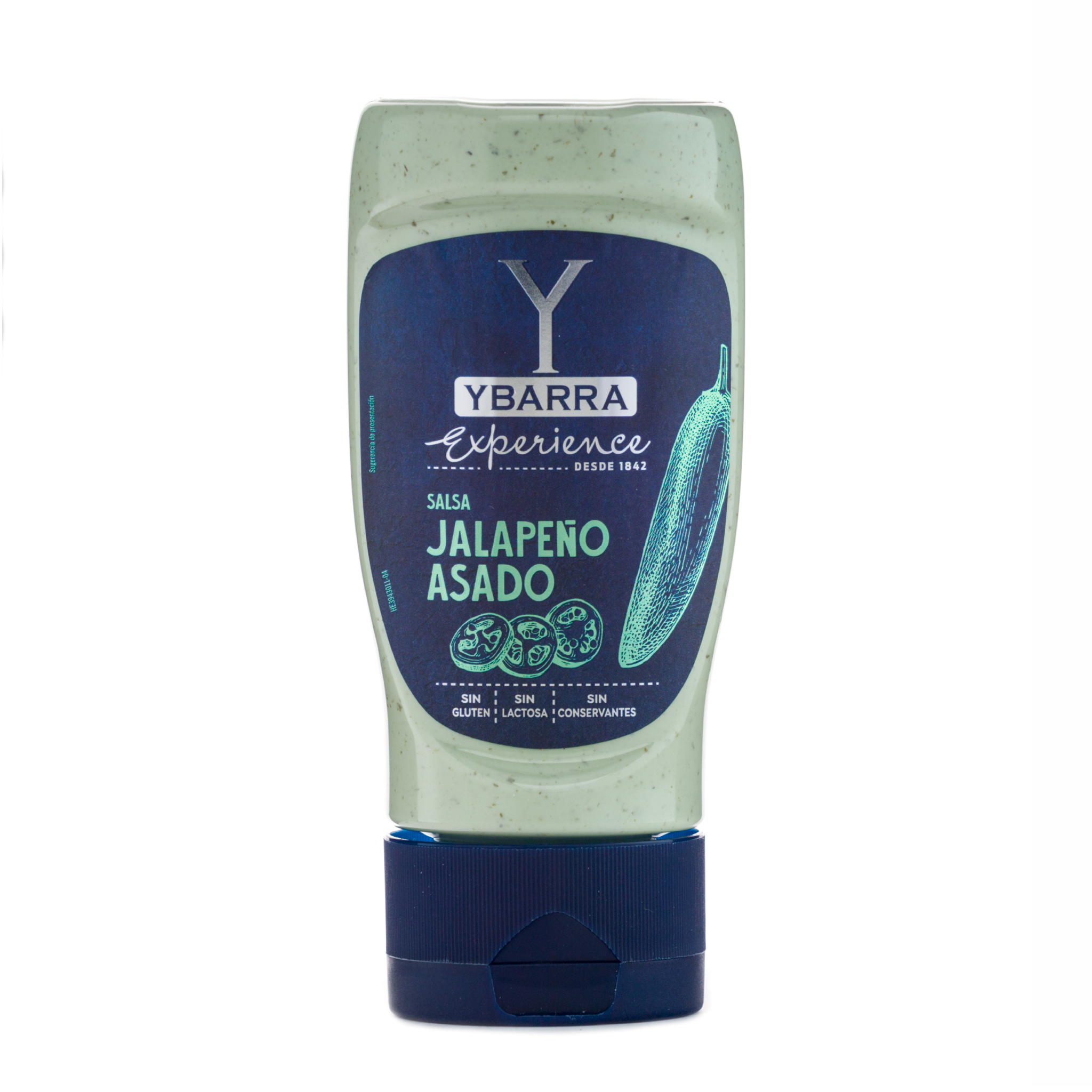 Salsa picante jalapeño importada España Ybarra