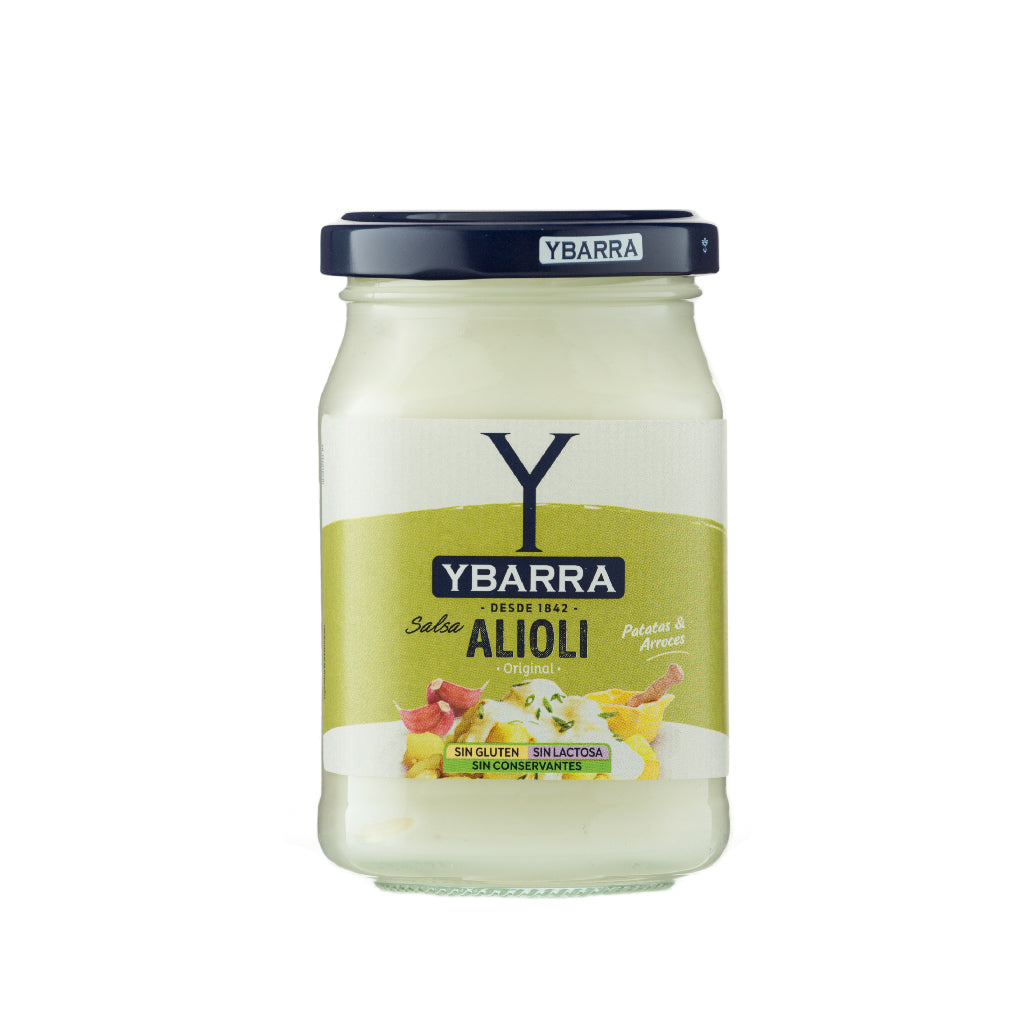 Salsa alioli importada España Ybarra