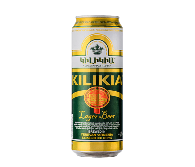 Cerveza armenia Kilikia en lata