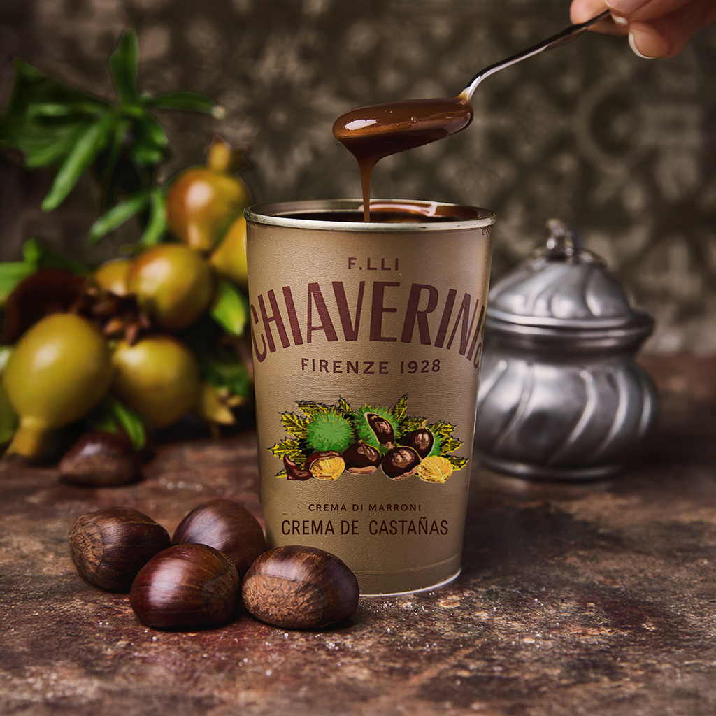CREMA DE <br>CASTAÑAS