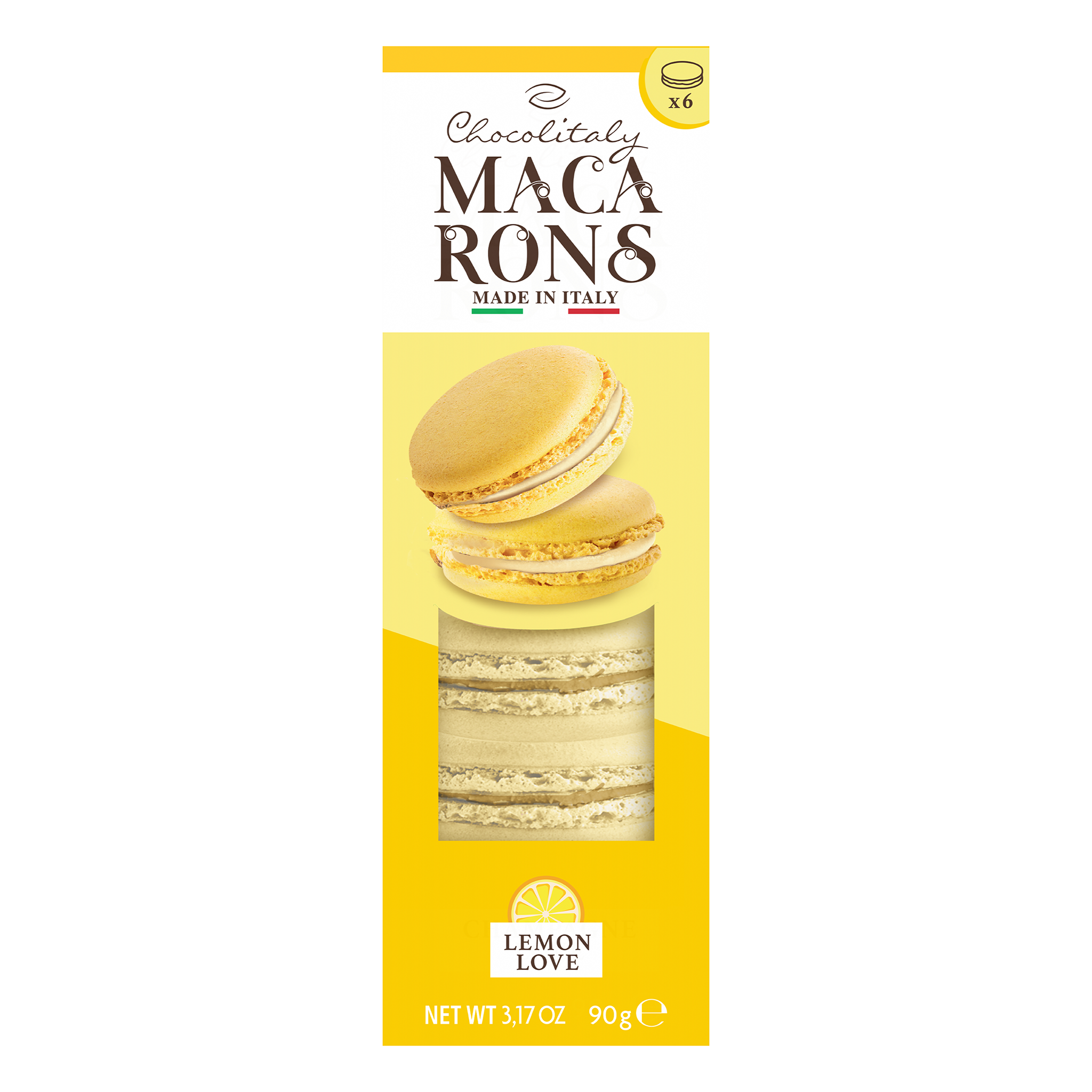 Macarons sabor limon importado