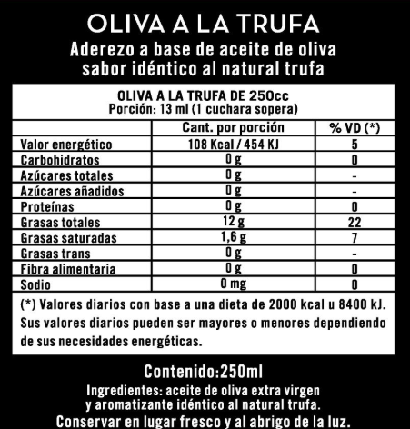 OLIVA A LA TRUFA
